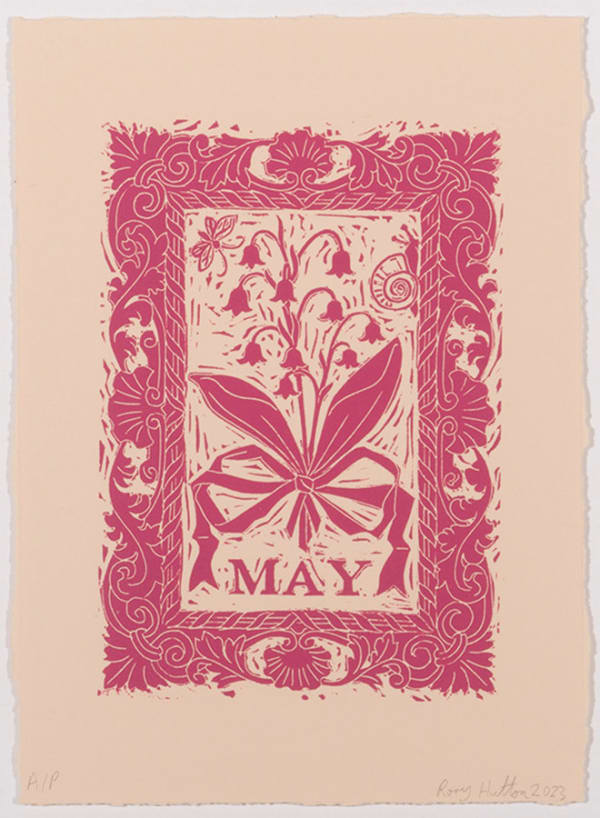 Rory Hutton, May, from Months of the Year, Pink, 2023