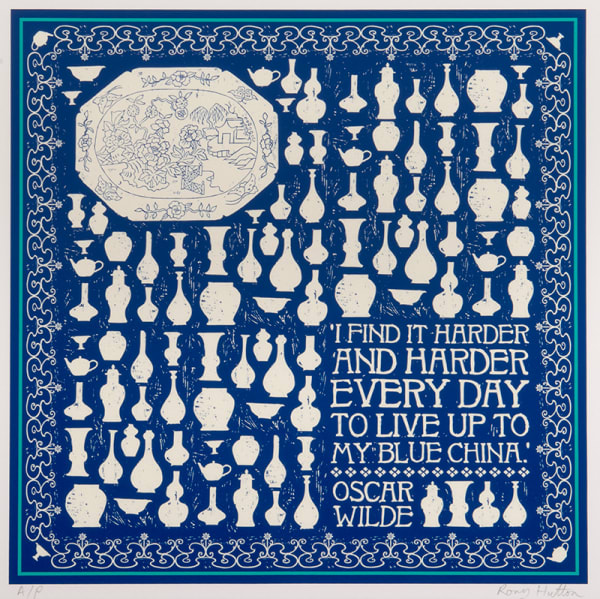Rory Hutton, My Blue China (Giclée), 2025