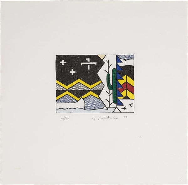 Roy Lichtenstein, Night Scene, 1980