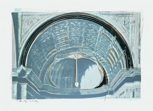 Andy Warhol, Piero della Francesca, Madonna del Duca da Montefeltro, from Details of Renaissance Paintings, 1984