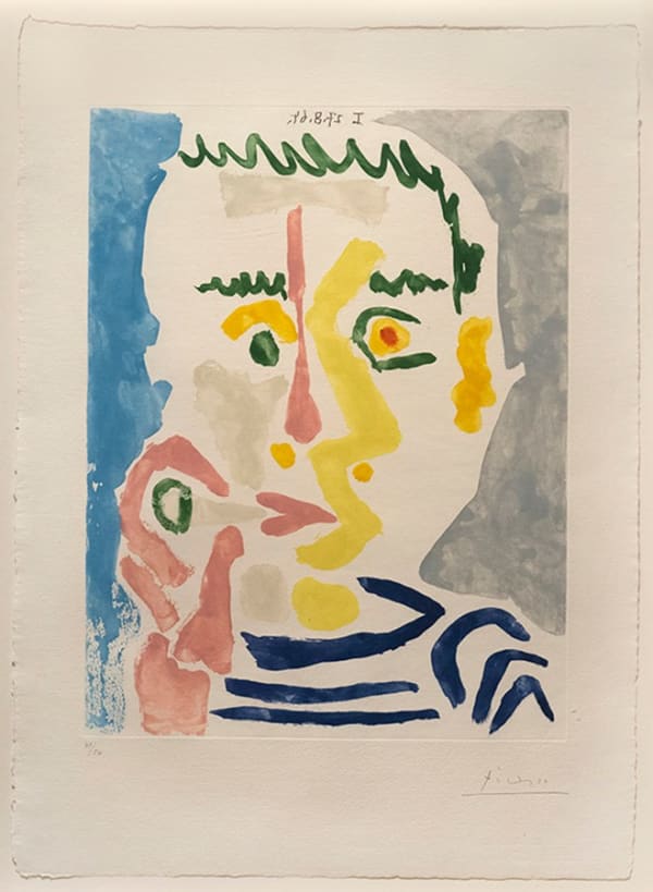 Pablo Picasso, Fumeur à la Cigarette Blanche, 1964