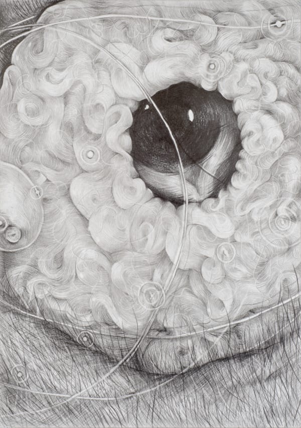 Tom Hallet To Oscar, 2023 Graphite on paper 21 x 29,7 cm