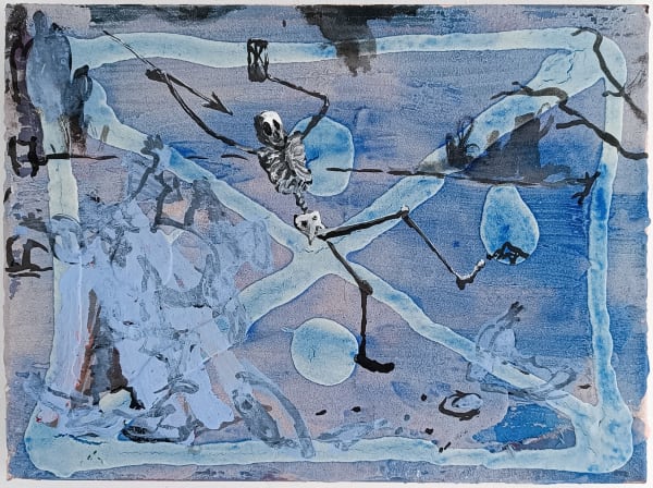 Francesco Battistello, Squelette, 2024