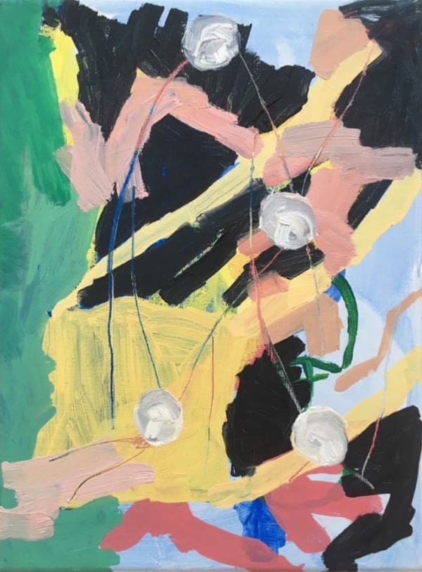 Catharina Dhaen Untitled, 2018 oil, acrylic on canvas 40 x 30 cm