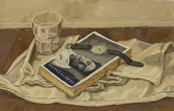 Felix De Clercq, Still life with watch and book, 2025
