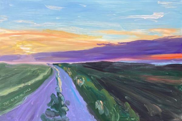 Elise Debrock, The Road is Dark, 2023