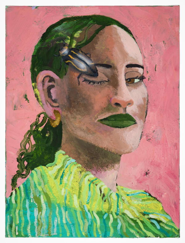 Heidi Ukkonen, Girl with the green shirt, 2023