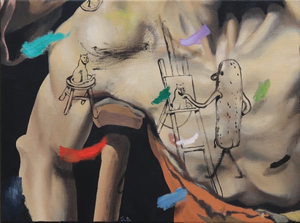 Stijn Bastianen, How to paint your cat, 2021