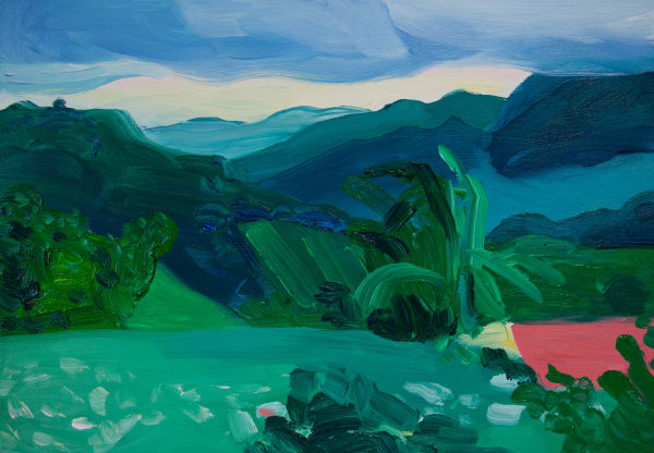 Elise Debrock, Blue Jungle, 2020