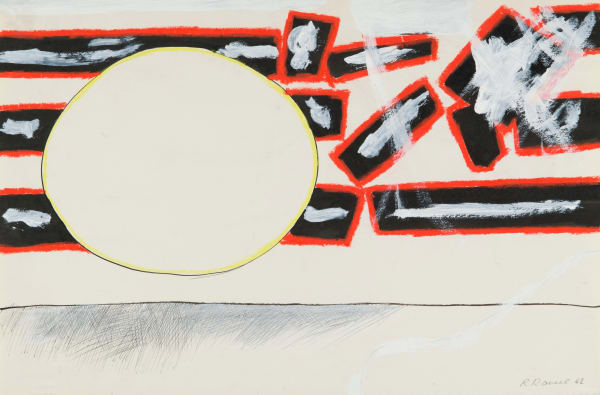 Roger Raveel, Destructief gebeuren, 1962