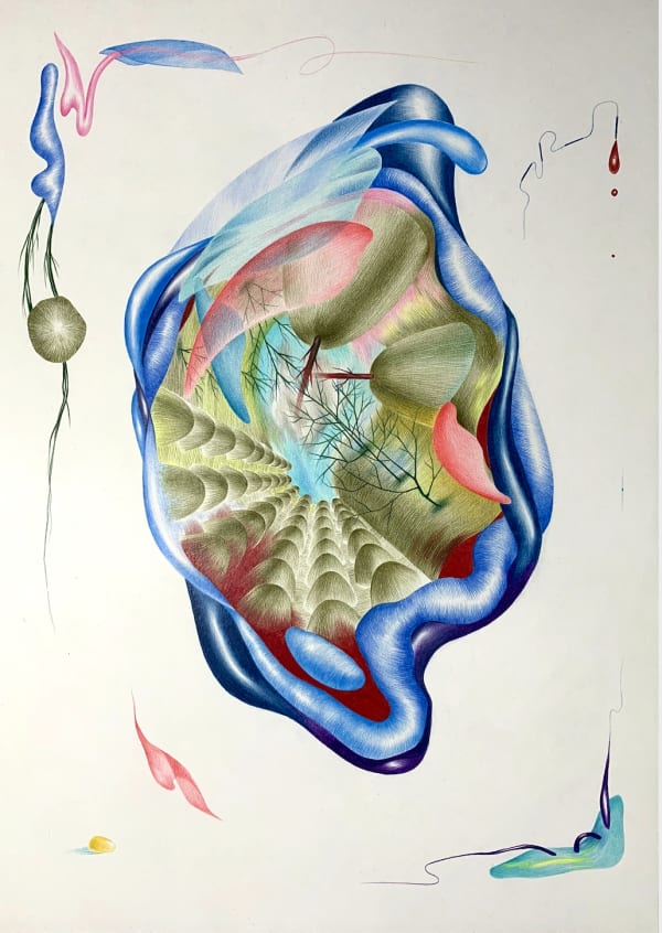 Elena Minyeyevtseva, Childhood in a raindrop, 2020