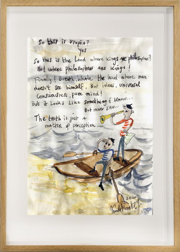 Joris Van de Moortel, Eutopia Utopia, een land waar niemand heen wil gaan, 2020