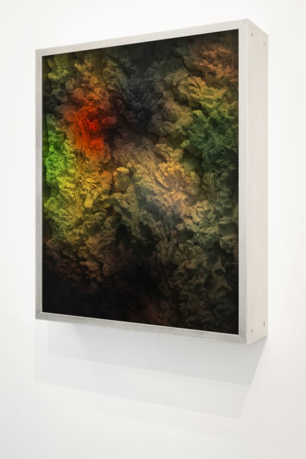 Filip Vervaet, Early Morning, Blue Yellow Red, 2024