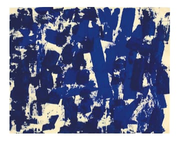 Charlotte Posenenske, palette knife work, n.d.