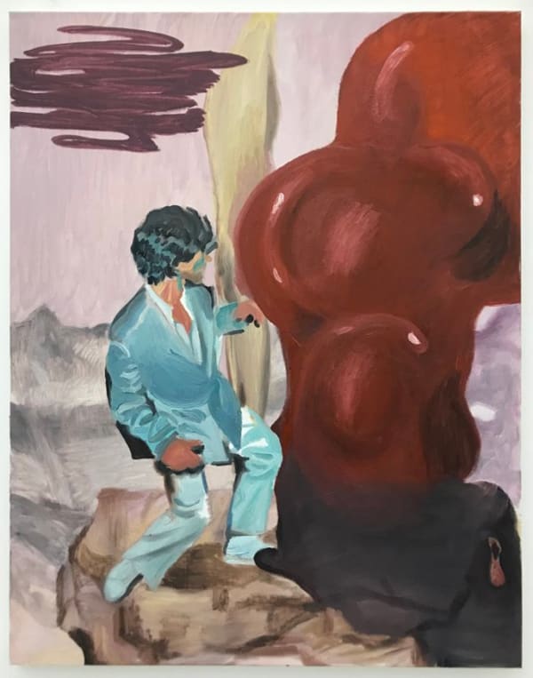 Bent Van Looy, Man With Blob, 2019