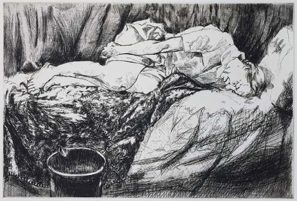 Paula Rego, Abortion Series (Untitled 6), 1999