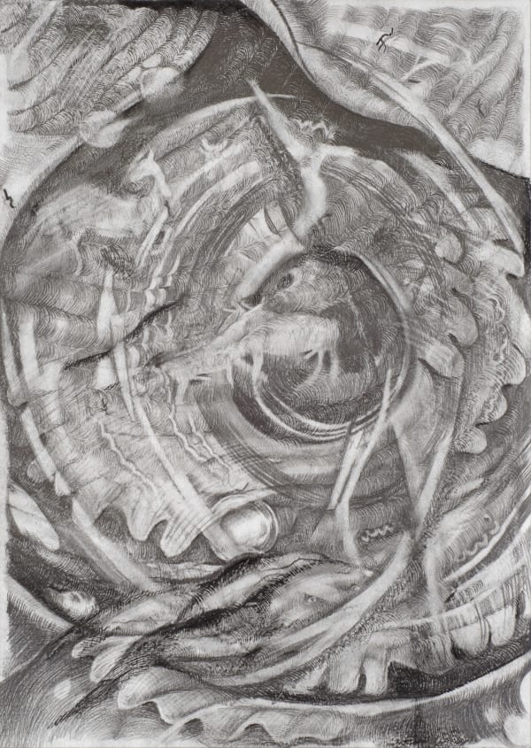 Tom Hallet To McKenzie, 2023 Graphite on paper 21 x 29,7 cm