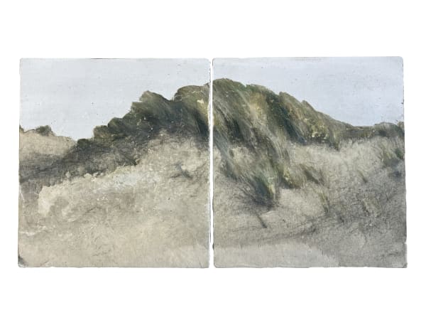 Penelope Deltour D.079, 2023 Mixed media on wood 30 x 16,4 cm