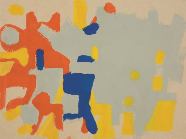 Charlotte Posenenske, Palette-knife work, n.d.