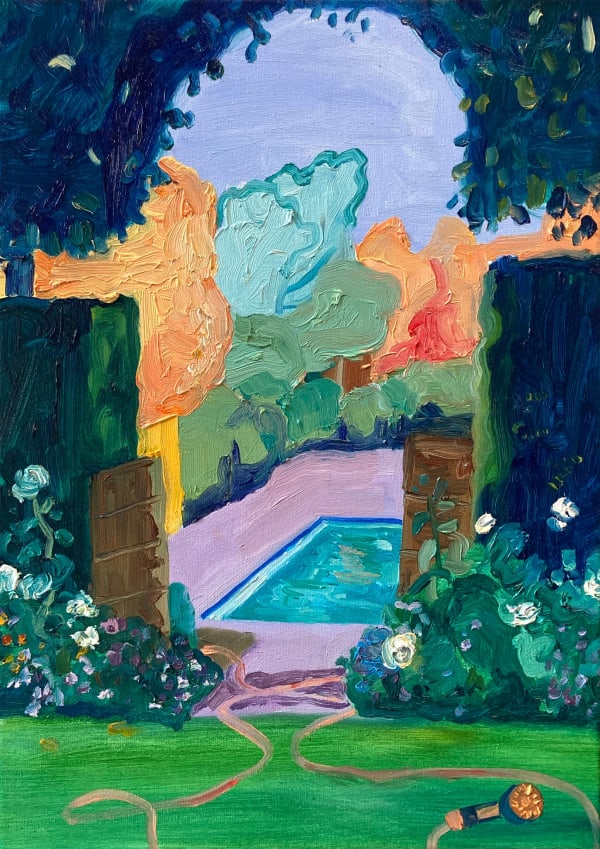 Elise Debrock Farewell, 2021 Oil on canvas 30 x 24 cm
