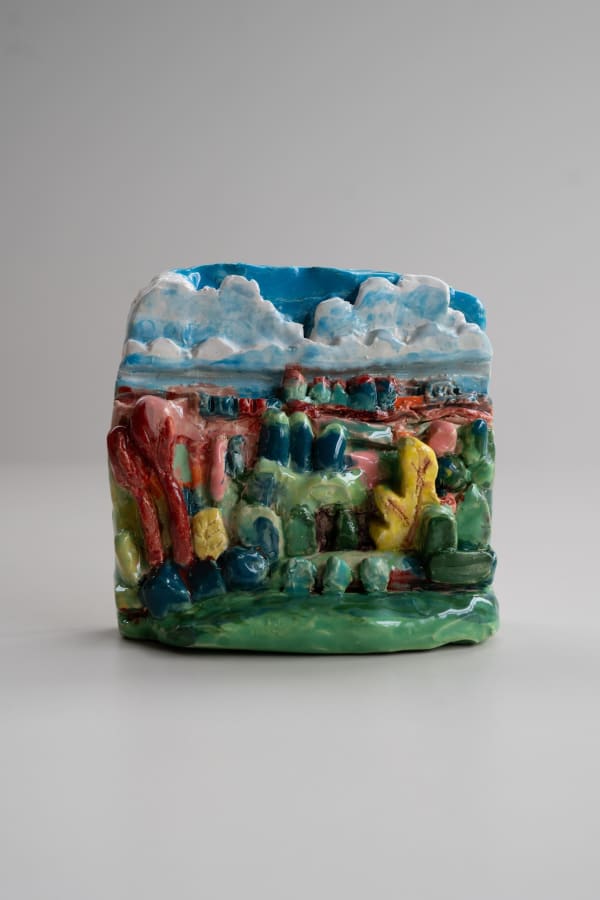Elise Debrock Pajottenland, Jean Brusselmans, 2023 Glazed ceramic 14 x 16 x 15 cm