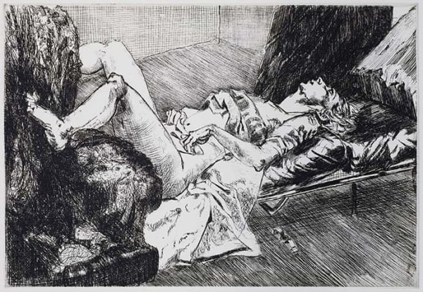 Paula Rego, Abortion Series (Untitled 4), 1999