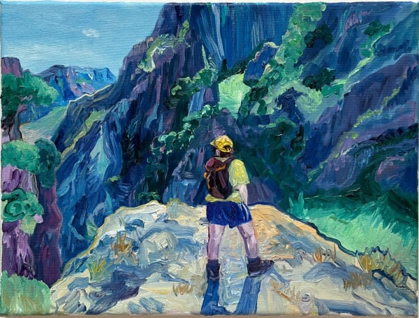 Elise Debrock, Taking in the View, 2024