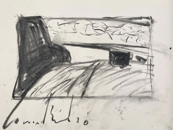 Koen van den Broek, Untitled (Bob Ross), 2020