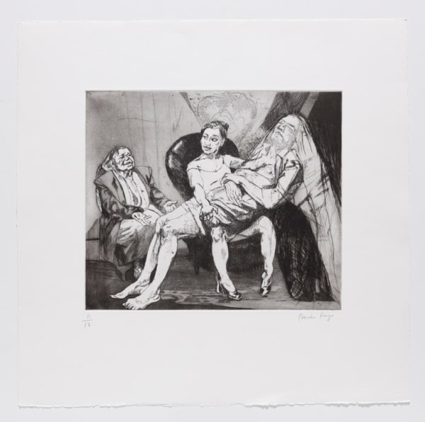 Paula Rego, After Hogarth I, 2000