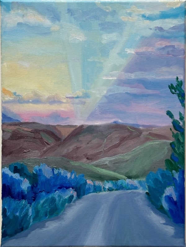 Elise Debrock Espanan, 2024 Oil on canvas 30 x 40 cm