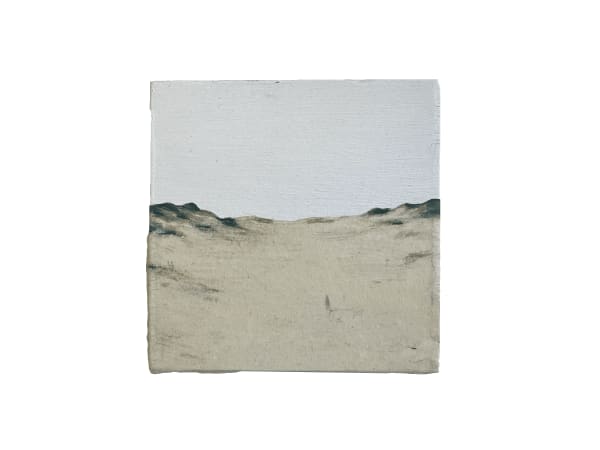 Penelope Deltour D.081, 2023 Mixed media on wood 10 x 10 cm