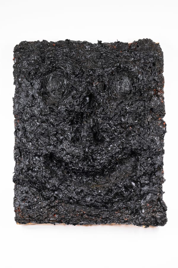 Beni Bischof, Self-portrait in the dark, 2023