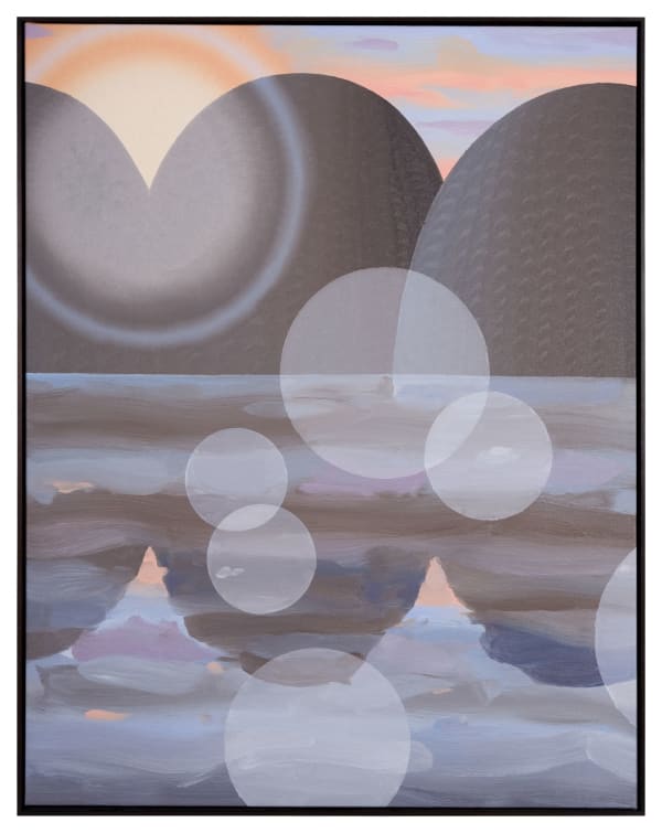 Laurens Legiers, Sun Glare at a Lake, 2022