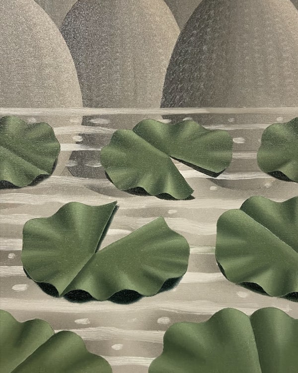 Laurens Legiers, lilies and mountains, 2021