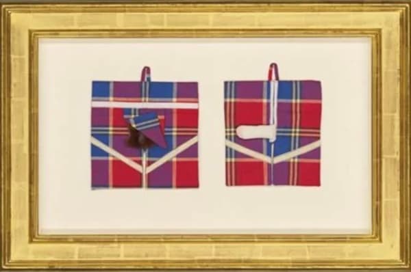 Marcel Duchamp, Couple of Laundress’s Aprons, 1959/1960