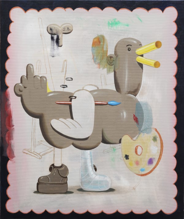 Stijn Bastianen, The hobbypainter duck, 2020