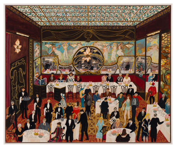 Eline Rausenberger, Chez Maxim's Paris, 1982