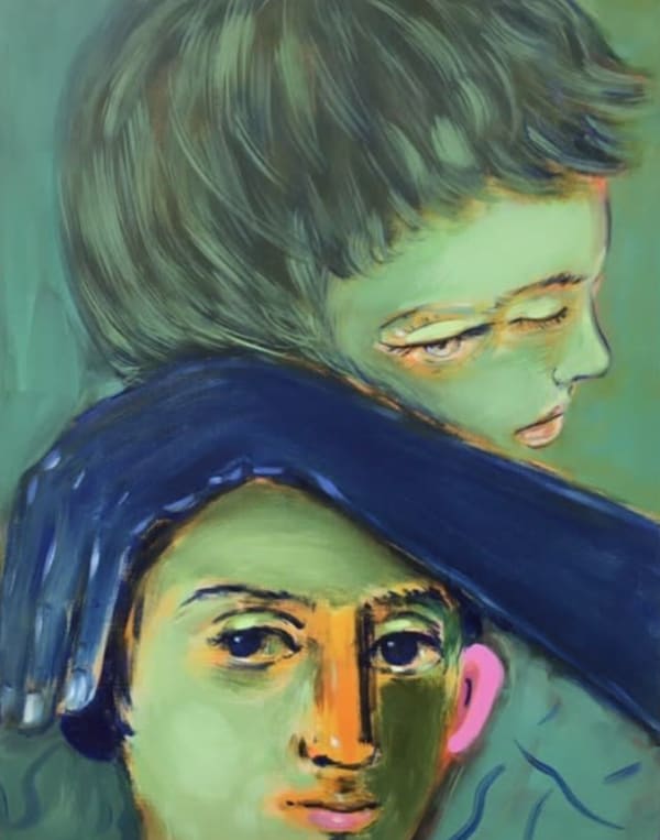 Aly Helyer Beloved, 2020 Oil on panel 36 x 28 cm