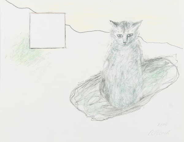 Roger Raveel, Kat op mat, 2004