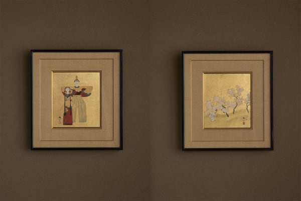 Hishida Shunsō (1874−1911) , Hina Dolls and Cherry Blossoms 