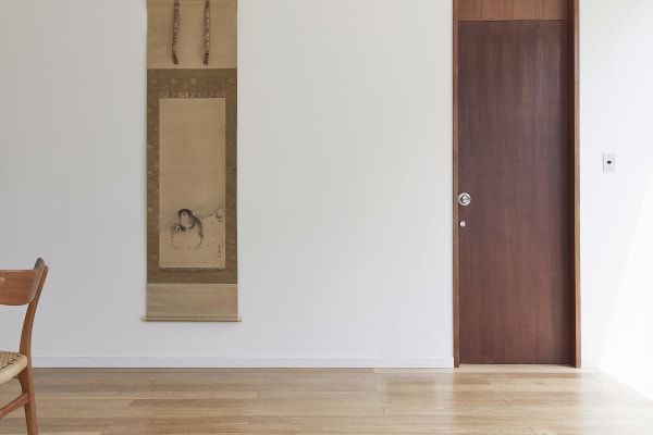 Maruyama Ōkyo (1733−1795) , Three Puppies in the Snow 