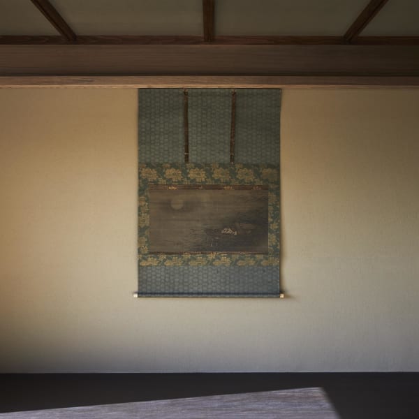 Attributed to Dai Jin, Sleeping on a Boat Within the Reeds 