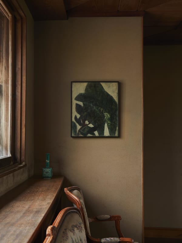 Nambata Tatsuoki (1905–1997) , Japanese Banana Leaves 