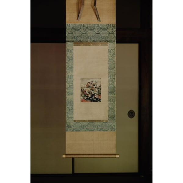 Fragment from the Illustrated Tale of Heiji Civil War, the Battle at Rokuhara scroll