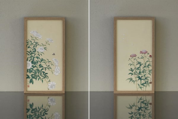 Tsuchida Bakusen (1887–1936) , Chinese Peonies 