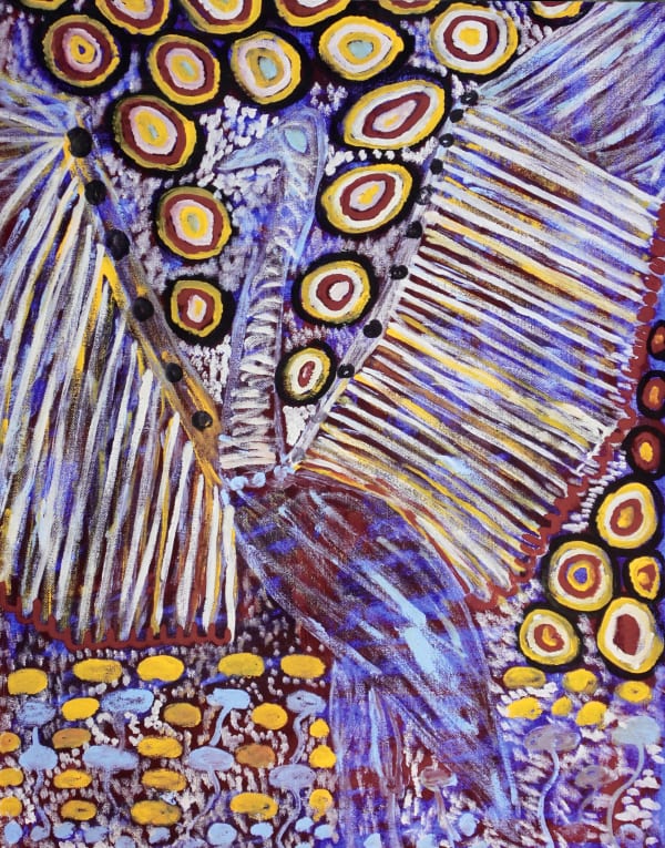 Janet Dreamer, Dancing Brolga, 2024
