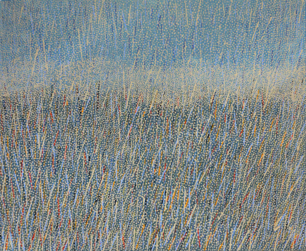 Marlene Harold Early Morning Mist, 2021 acrylic on canvas 91 x 76 cm