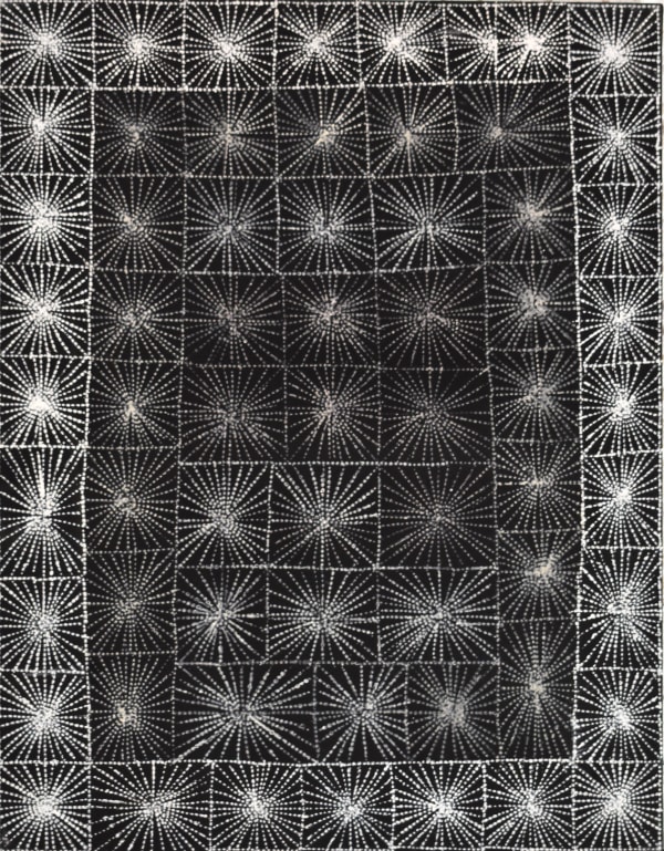 Raylene Miller Japalinga natural ochres on canvas 90 x 70 cm