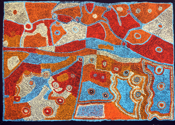 Nyinguta Edwards Wati Ngintaka acrylic on canvas 68 x 100 cm