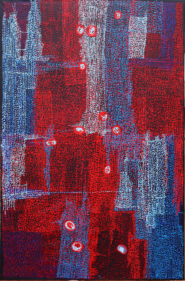 Muna Kulyuru Ngayuku ngura - My Country, 2023 acrylic on linen 122 x 198 cm